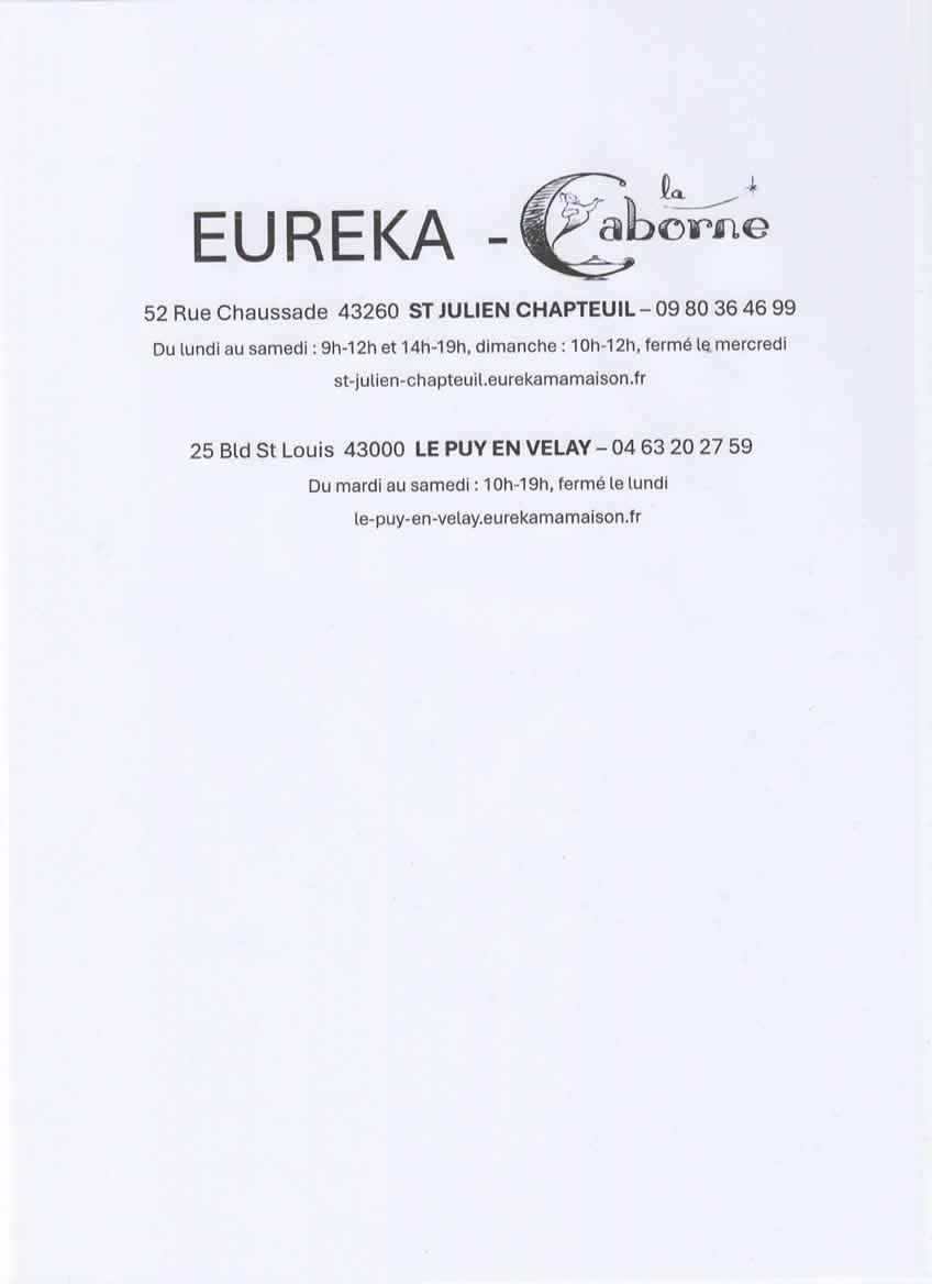 Logo EUREKA LA CABORNE